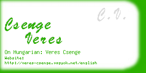 csenge veres business card